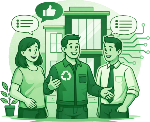 Récupération de matériel électronique à domicile